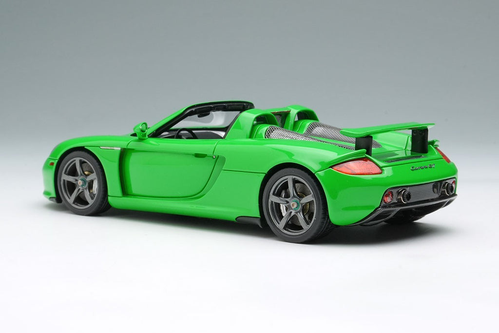 EIDOLON EM567H 1/43 Porsche Carrera GT 2004 (Rear Wing Up) (US spec) Viper Green