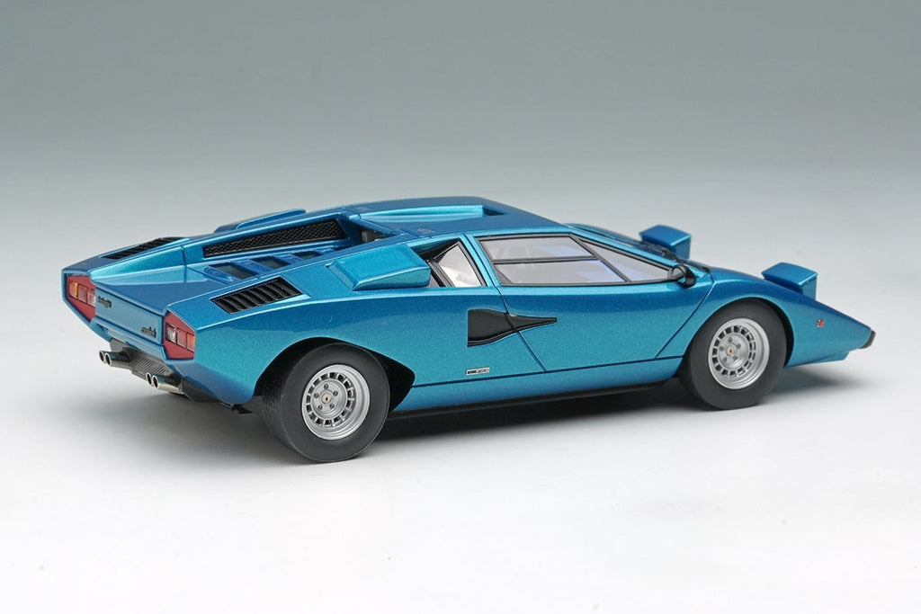 Make Up EIDOLON EM822C 1/43 Lamborghini Countach LP400 1974 Blue Resin