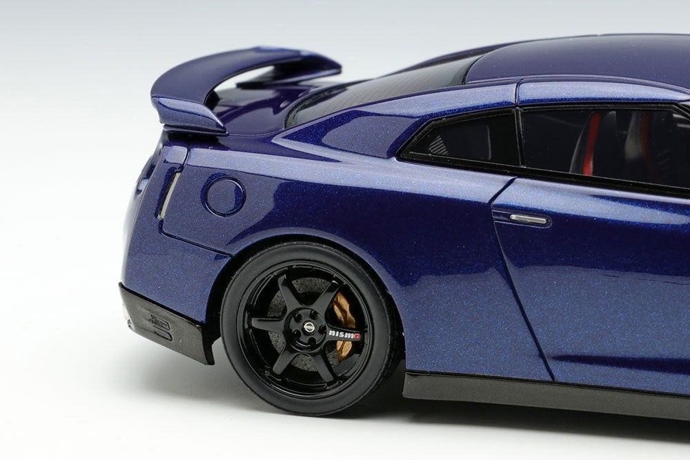 Make Up EIDOLON EM683D 1/43 Nissan GT-R Track Edition Nismo Aurora Flare Blue