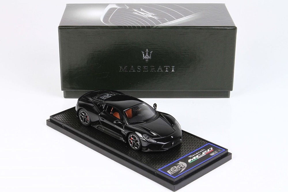 BBR BBRC251B 1/43 Maserati MC20 2020 Nero Enigma Black Gloss Roof Resin Ltd 60pc