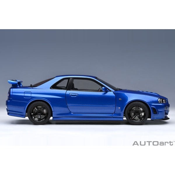 AUTOart 77462 1/18 Nissan Skyline NISMO R34 GT-R Z-Tune Bayside Blue