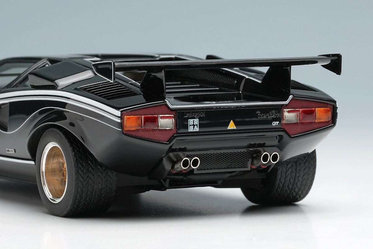 Make Up EIDOLON EM443A 1/43 Lamborghini Countach LP500R Tokyo Show 1977