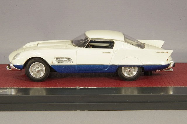 MATRIX MX50604-141 1/43 Ferrari 410 Superamerica Superfast 1956 White Blue Resin