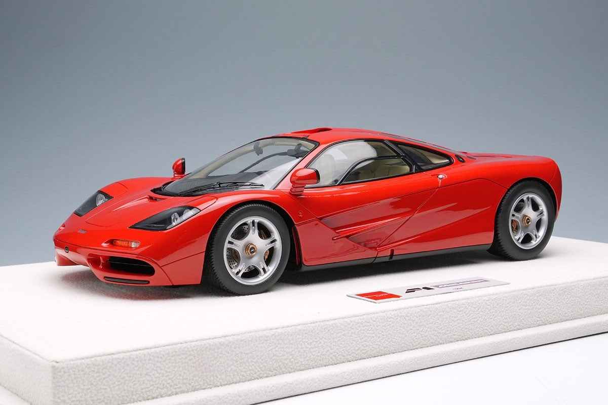 EIDOLON EML073B 1/18 McLaren F1 Road Car 1994 Grand Prix Red Resin Ltd 100pcs