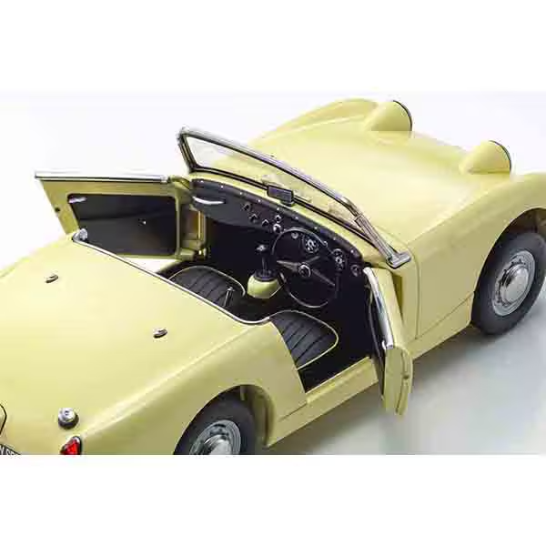 Kyosho KS08953PY - 1/18 Austin Healey Sprite Primrose Yellow