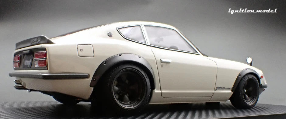 Ignition Model IG3722 1/18 Nissan Fairlady 240ZG HS30 White Resin