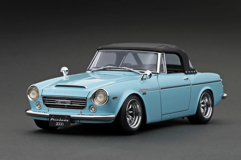 Ignition Model IG2711 1/18 Datsun Fairlady 2000 SR311 Roadster Light Blue