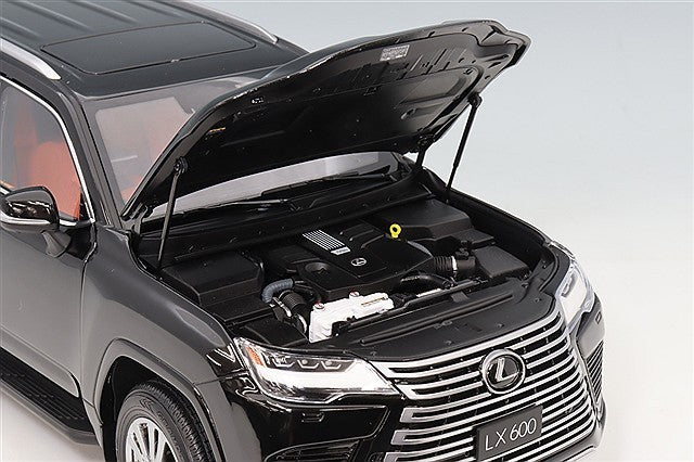 LCD Model LCD18021BL 1/18 Lexus LX600 Black Luxury SUV Diecast