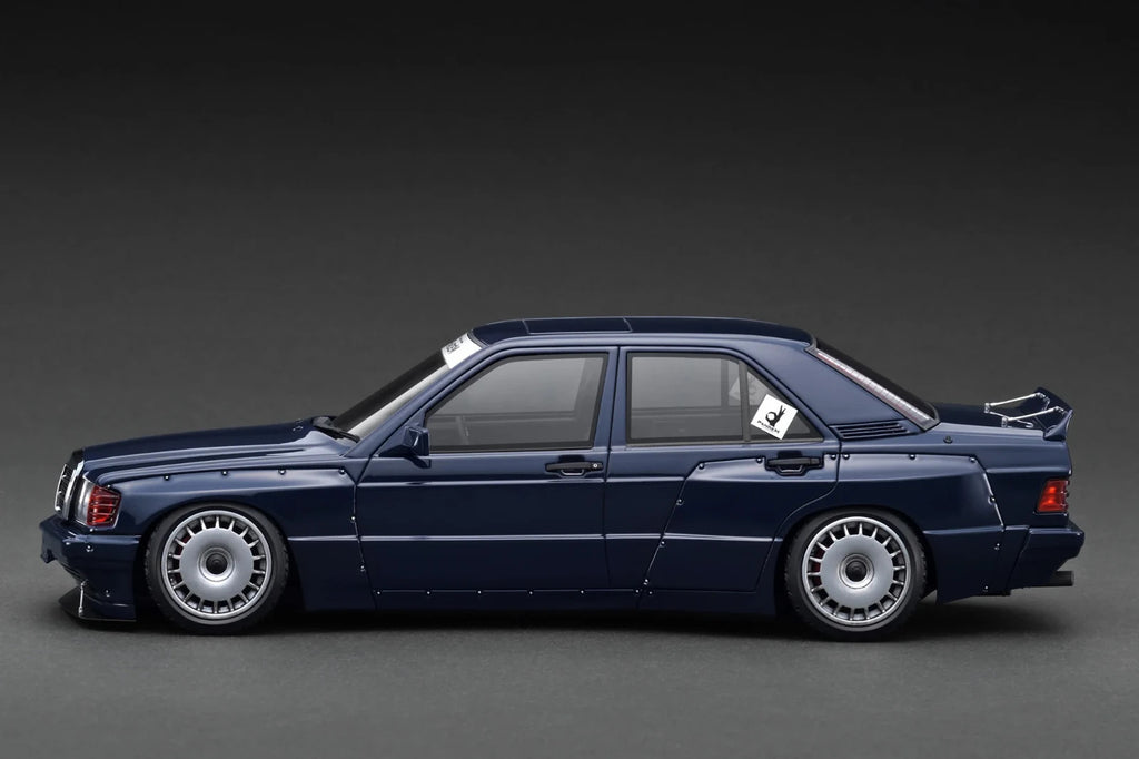 Ignition Model IG3773 1/18 PANDEM Mercedes-Benz 190E Blue Black Resin