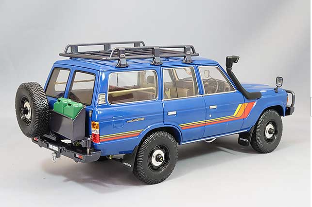 Kyosho KS08956XBL 1/18 Toyota Land Cruiser 60 Option Parts Blue Set