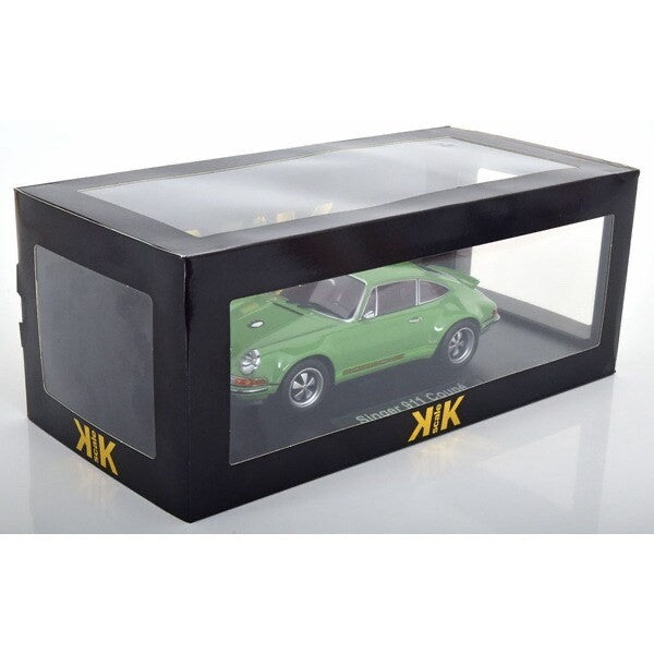 KK scale KKDC180446 1/18 Singer 911 Coupe Green Die-cast