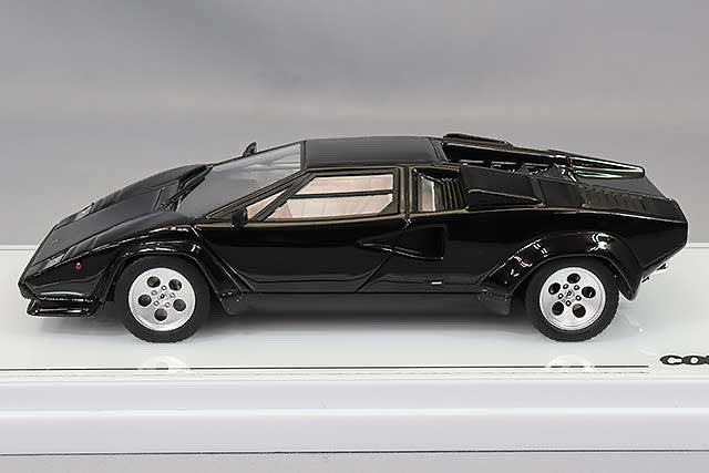 TSM TSM430703 l 1/43 Lamborghini Countach 5000S Black - Resin Model