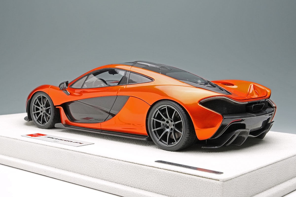 Make Up EIDOLON EML149C 1/18 McLaren P1 2013 Volcano Orange Limited 80pcs
