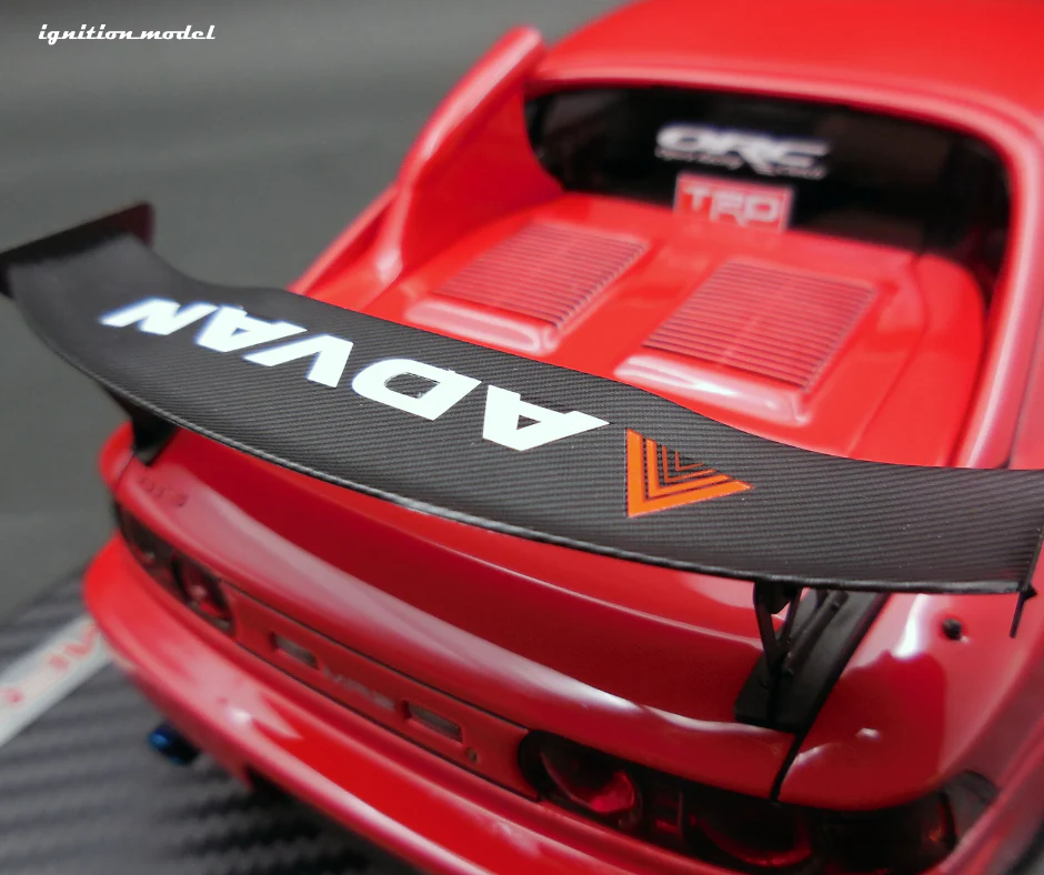 Ignition Model IG3338 1/18 Toyota MR2 SW20 GT Wing CE28 Red Resin