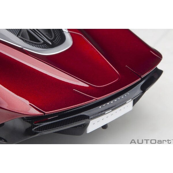 AUTOart 76087 1/18 McLaren Speedtail Metallic Red Die-Cast Model Car