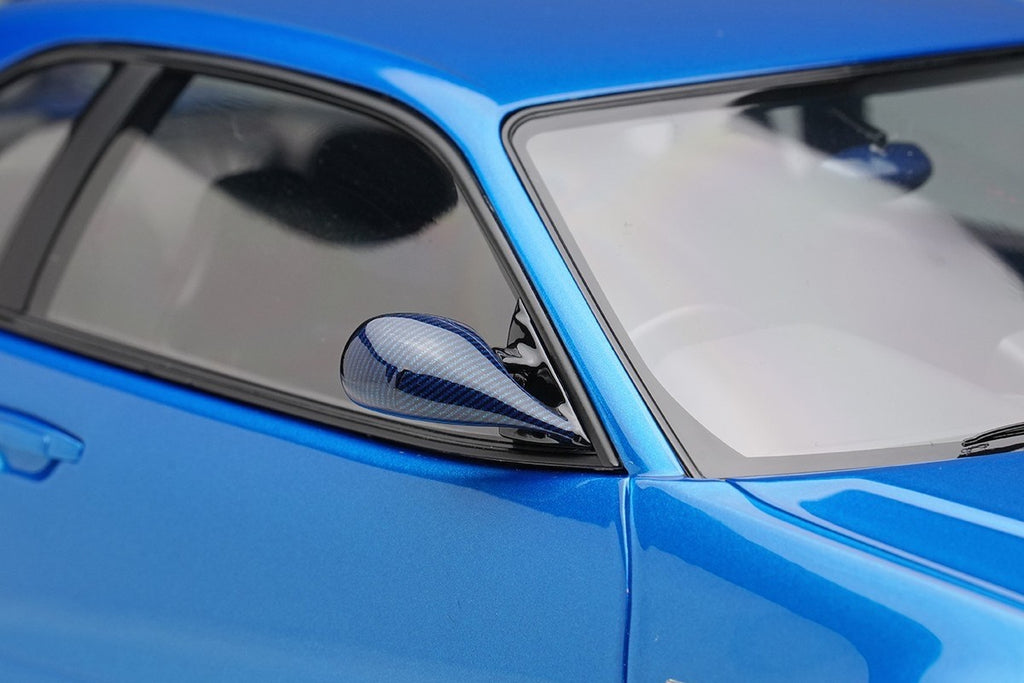Make Up EIDOLON EML130B 1/18 Mines Nissan Skyline GT-R BNR34 Bayside Blue