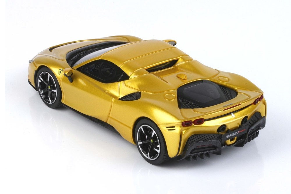 BBR BBRC249A1 1/43 Ferrari SF90 Spider Closed Roof Giallo Montecarlo Ltd 40pcs