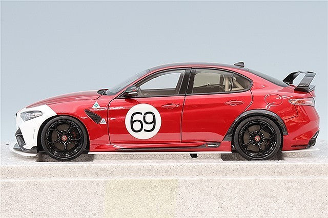MOTORHELIX FS-M89010 1/18 Alfa Romeo Giulia GTAm #69 Red Italy
