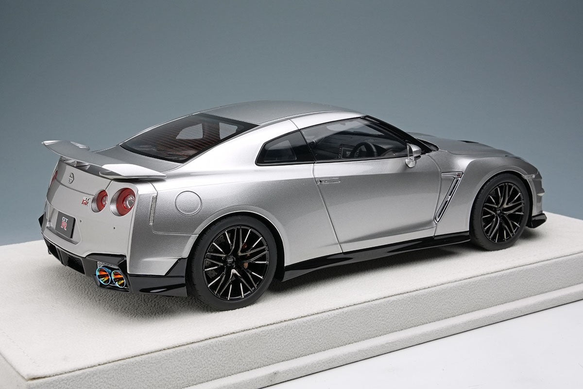 Make Up EIDOLON EML083C 1/18 Nissan GT-R Premium Ed 2024 Ultimate Metal Silver