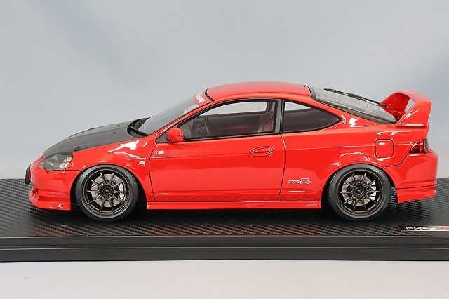 Ignition Model IG3329 1/18 Honda Integra Type R DC5 Honda Racing Red Resin