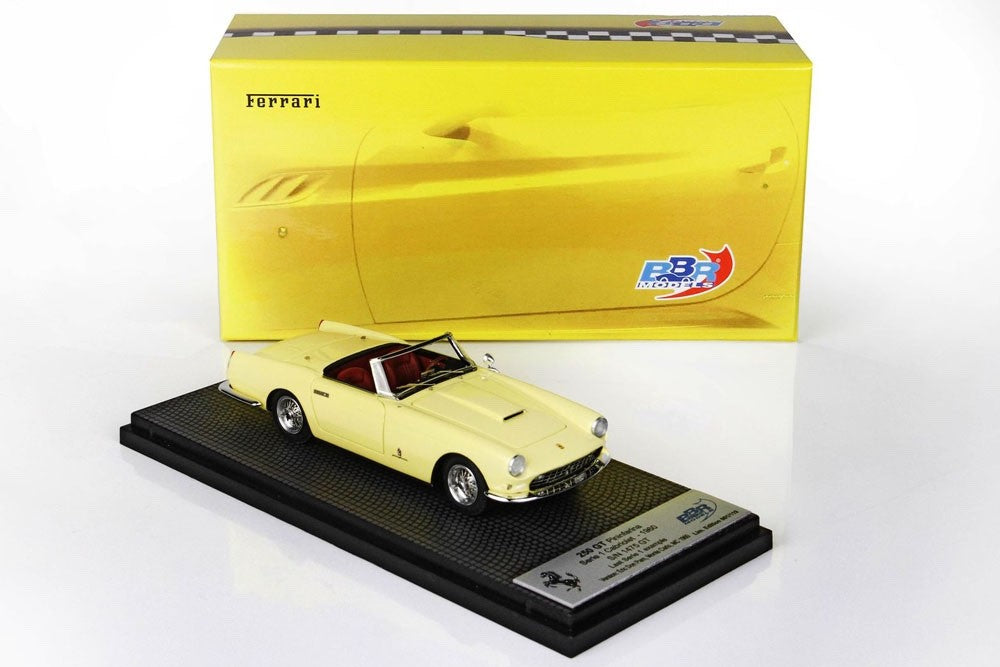 BBR CAR64A 1/43 Ferrari 250 GT Pininfarina Serie I Sun Yellow Resin Ltd 119pcs