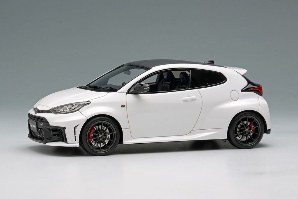 EIDOLON EM762B 1/43 Toyota GR Yaris RZ High Performance 2024 Platinum White Pear