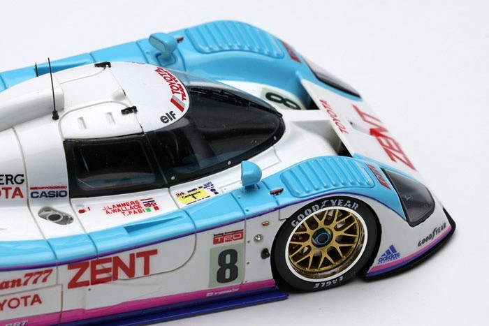 Make Up VISION VM223B 1/43 Toyota TS010 Team Tom's ZENT Le Mans 1992 No.8 Resin