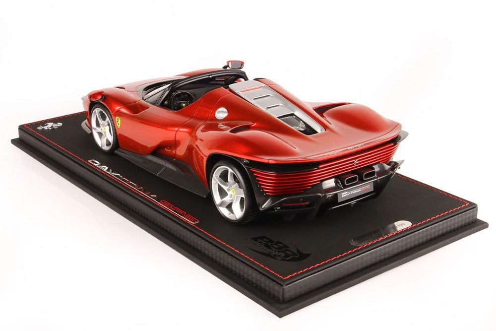 BBR P18214AV 1/18 Ferrari Daytona SP3 2021 Icona Rosso Magma Resin Limited 899pc