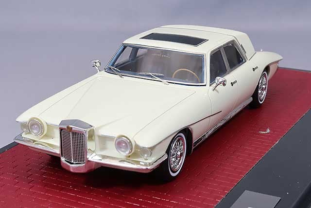 Matrix MX41804082 1/43 Stutz Duplex Sedan Prototype 1971 White Resin