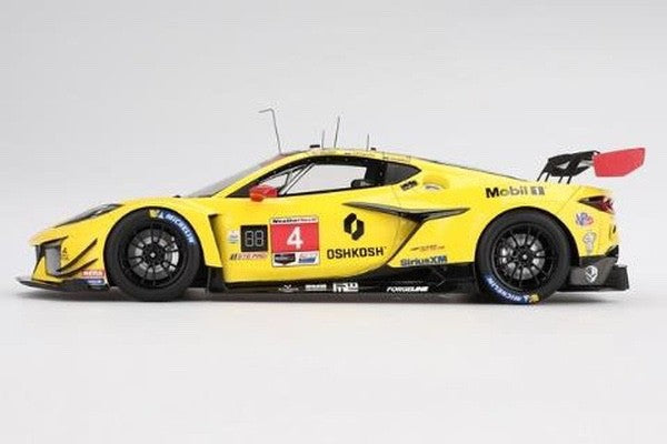 Top Speed TS0571 1/18 Corvette Z06 GT3.R 2024 Daytona 24H Yellow #4 Pratt Miller