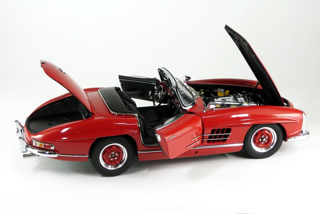 CMC M-282 1/18 Mercedes-Benz 300 SL W198 Roadster Open 1957 Red Diecast Ltd 1500
