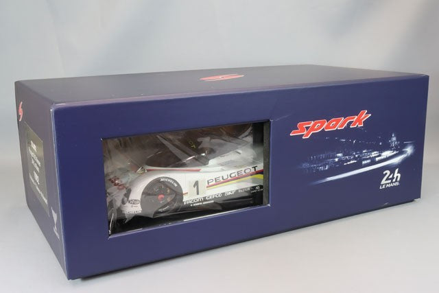 Spark S18LM92 1/18 Peugeot 905 1992 Le Mans Winner #1
