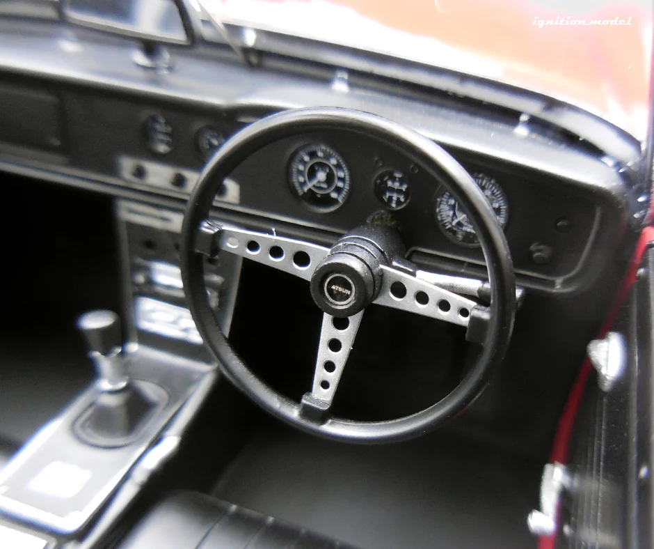 Ignition Model IG2710 1/18 Datsun Fairlady 2000 SR311 Roadster Burgundy Red