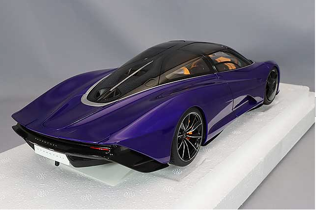 AUTOart 76089 1/18 McLaren Speedtail Metallic Purple Composite Model