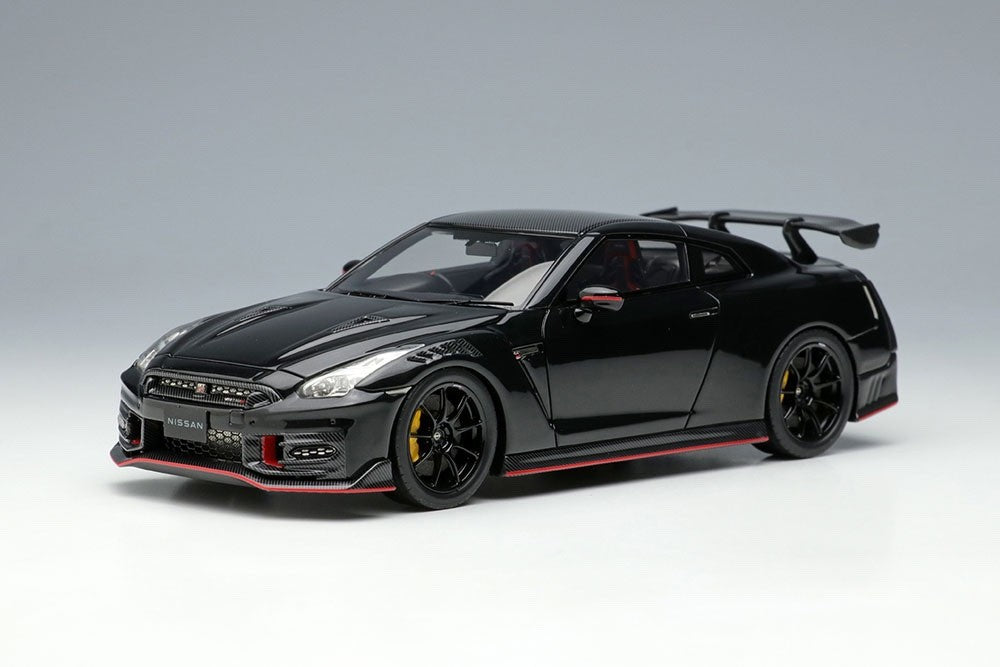 Make Up EIDOLON EM685D 1/43 Nissan GT-R NISMO 2024 Meteor Flake Black Pearl