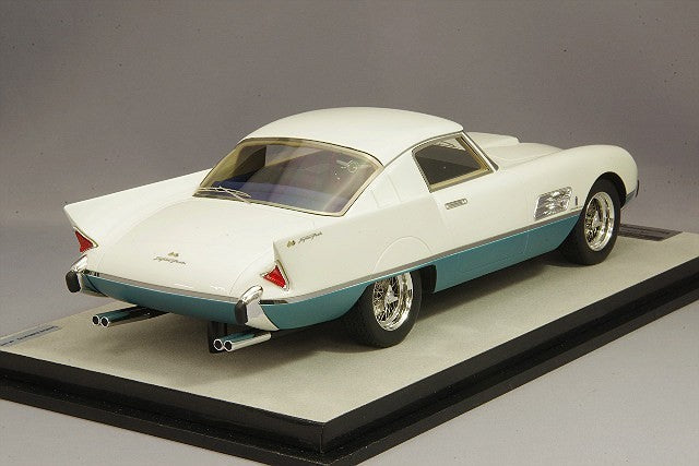 Tecnomodel TM18-160A 1/18 Ferrari 410 Superfast 1956 White Resin