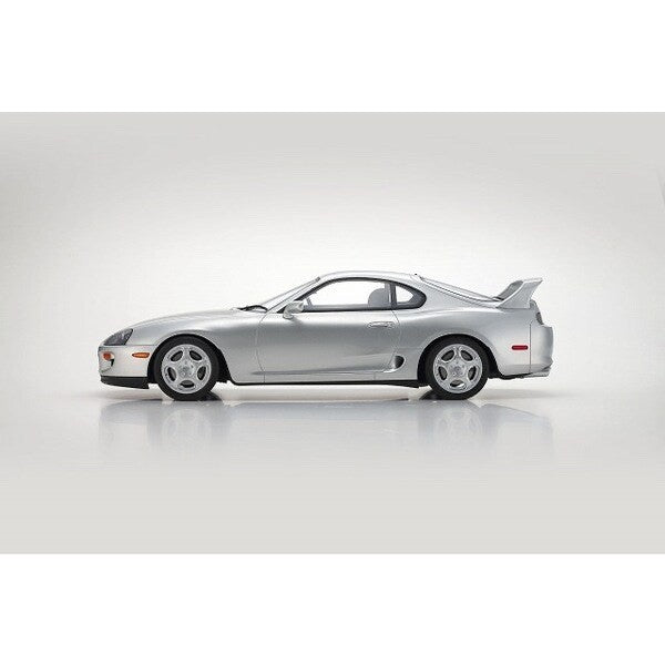 KYOSHO KSR12006S 1/12 Toyota Supra A80 Silver Resin Cast Model Car – Limited