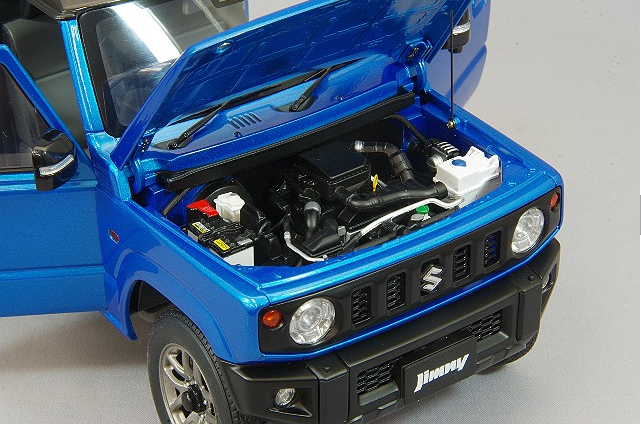 AUTOart Aa78502 1/18 Suzuki Jimny JB64 Blue/Black Roof Composite 4x4