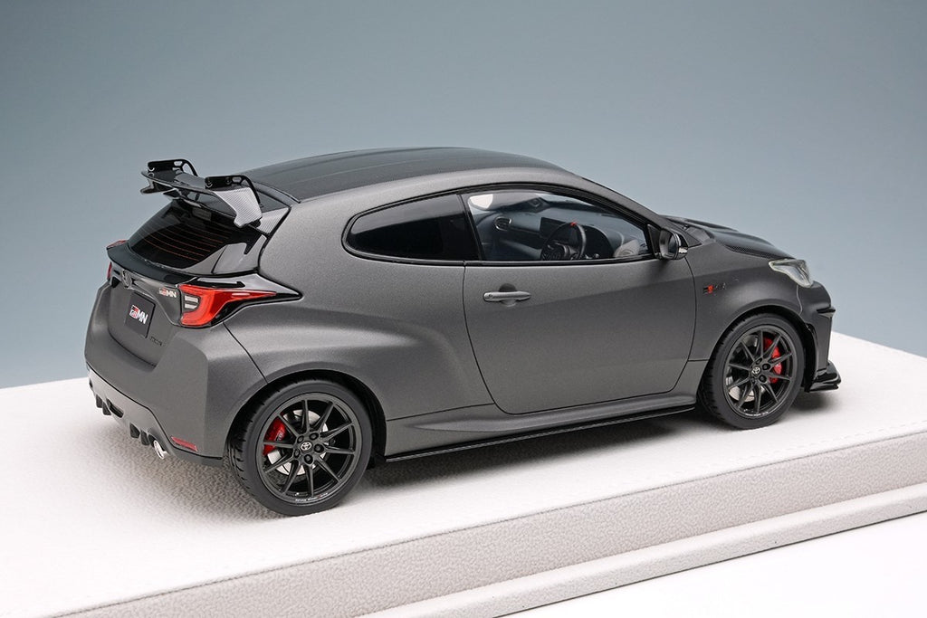 EIDOLON EML133A 1/18 Toyota GRMN Yaris Circuit Package 2022 Matte Steel