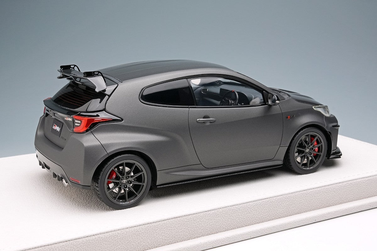 EIDOLON EML133A 1/18 Toyota GRMN Yaris Circuit Package 2022 Matte Steel