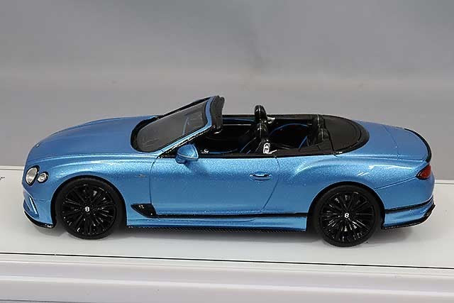 TSM TSM430635 1/43 Bentley Continental GT Speed Convertible 2022 Kingfisher Blue