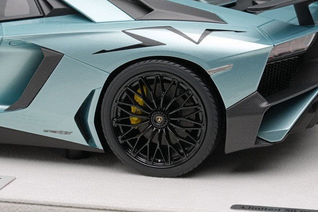 EIDOLON EML005H 1/18 Lamborghini Aventador LP750-4 SV 2015 Azzurro Thetys