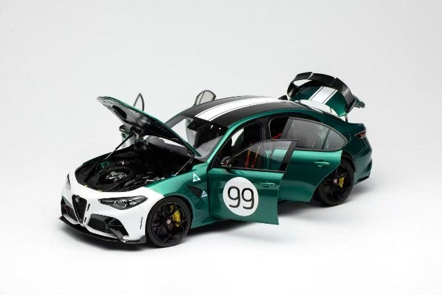 MOTORHELIX FS-M89014 1/18 Alfa Romeo Giulia GTAm #99 Green