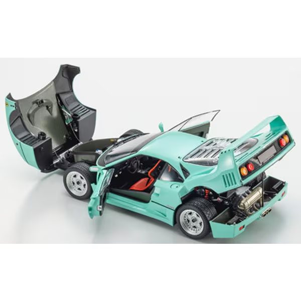 Kyosho KS08416MG  1/18 Ferrari F40 Mint Green Die-Cast Model Car