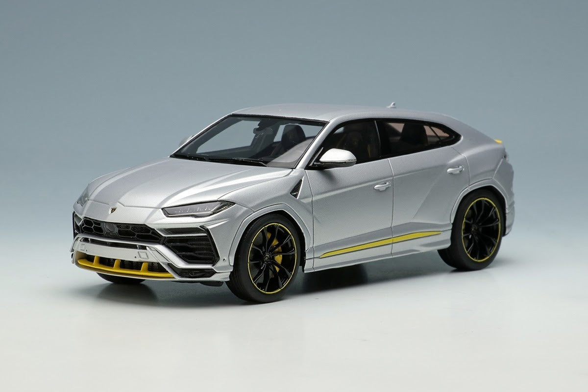 Make Up EIDOLON EM596C 1/43 Lamborghini Urus Graphite Capsule Grey Yellow 2020