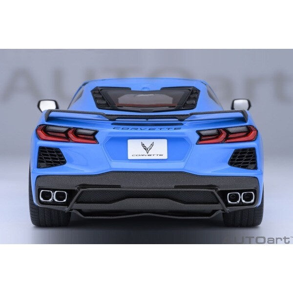 AUTOart 71281 1/18 Chevrolet Corvette C8 Stingray Z51 Rapid Blue Diecast