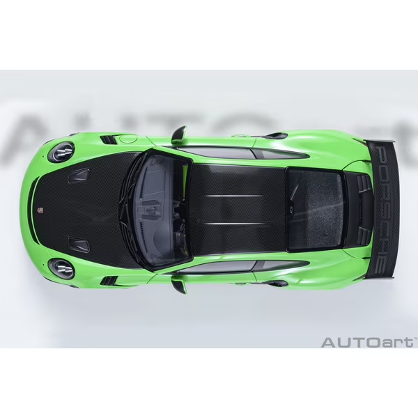AUTOart 78179 1/18 Porsche 911 991.2 GT3 RS Weissach Green Diecast