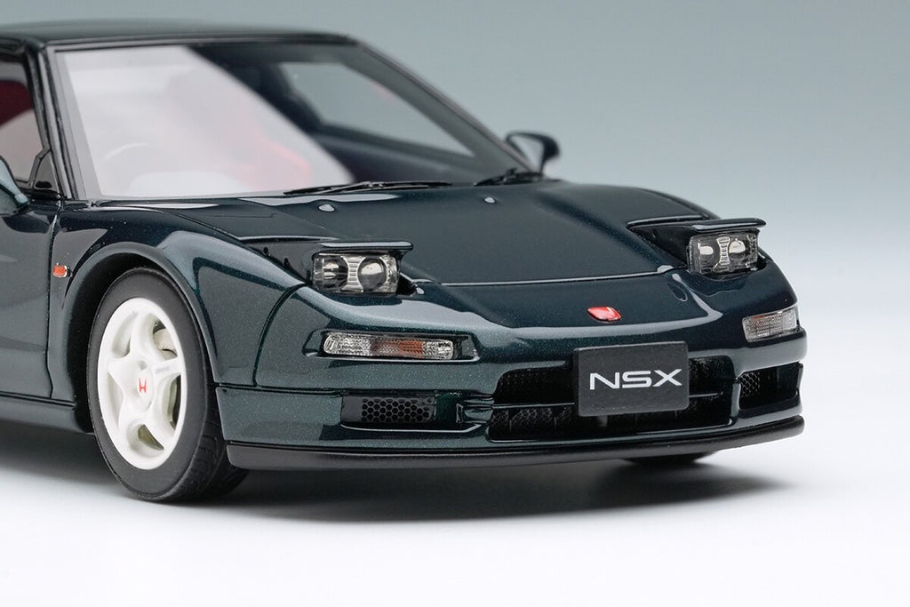 Make Up Eidolon EM666H 1/43 Honda NSX-R NA1 1992 Head Lamp Open Charlotte Green