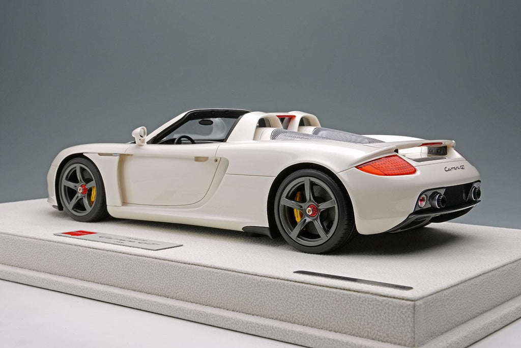EIDOLON EML070I 1/18 Porsche Carrera GT 2004 Pearl White Resin Ltd 60pcs