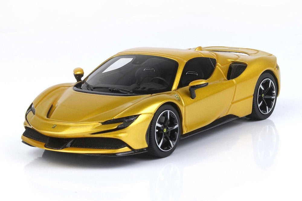 BBR BBRC249A1 1/43 Ferrari SF90 Spider Closed Roof Giallo Montecarlo Ltd 40pcs